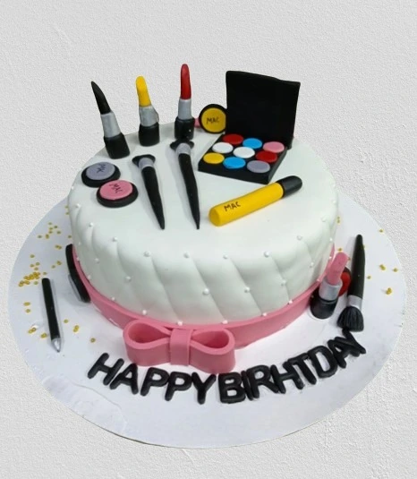 Mac Makeup Birthday Cake