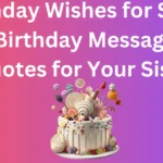 Birthday Wishes for Sister Image