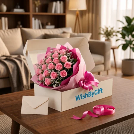 20 Pink Roses