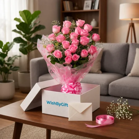 25 Pink Roses Image