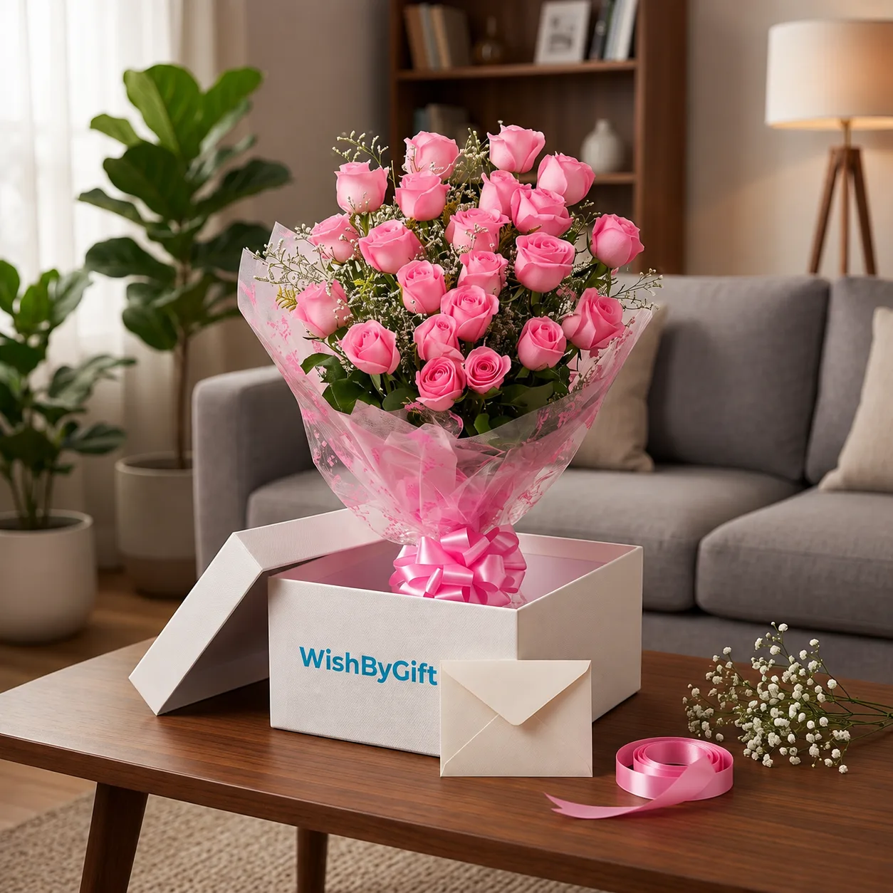 25 Pink Roses Image