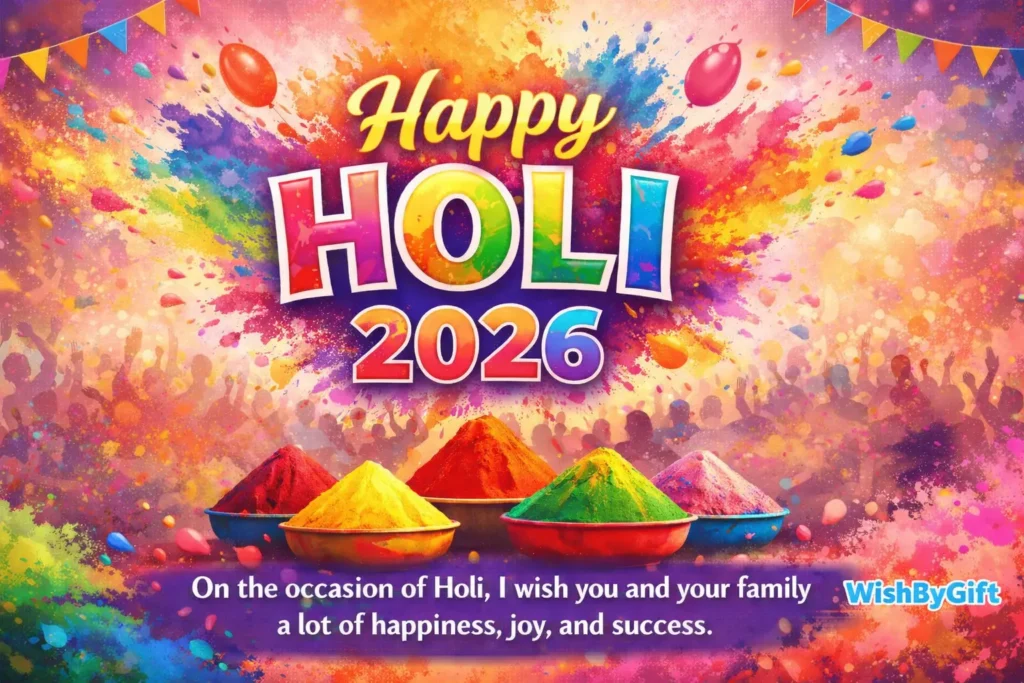 Holi Wishes 2026