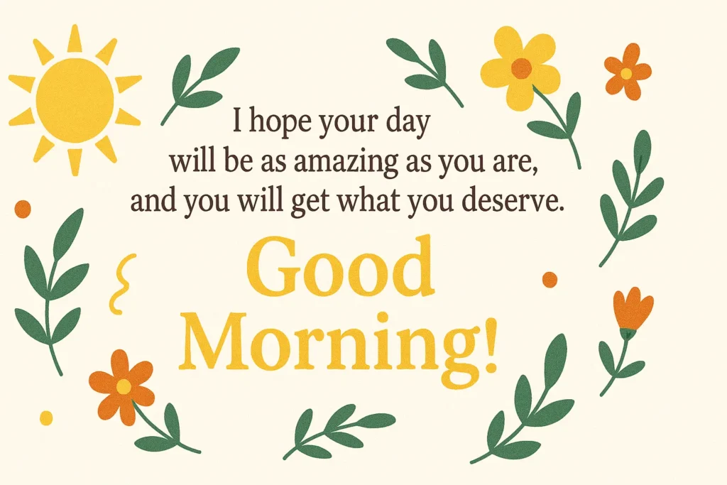 Today Special Good Morning Wishes