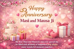 51+ Happy Anniversary Wishes for Masi and Mausa Ji