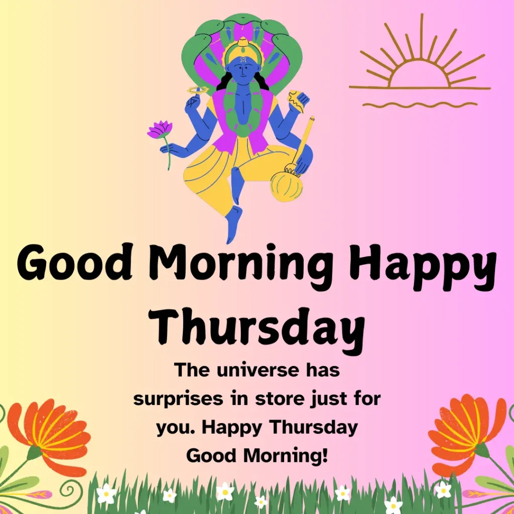 Good Morning Happy Thursday God Image