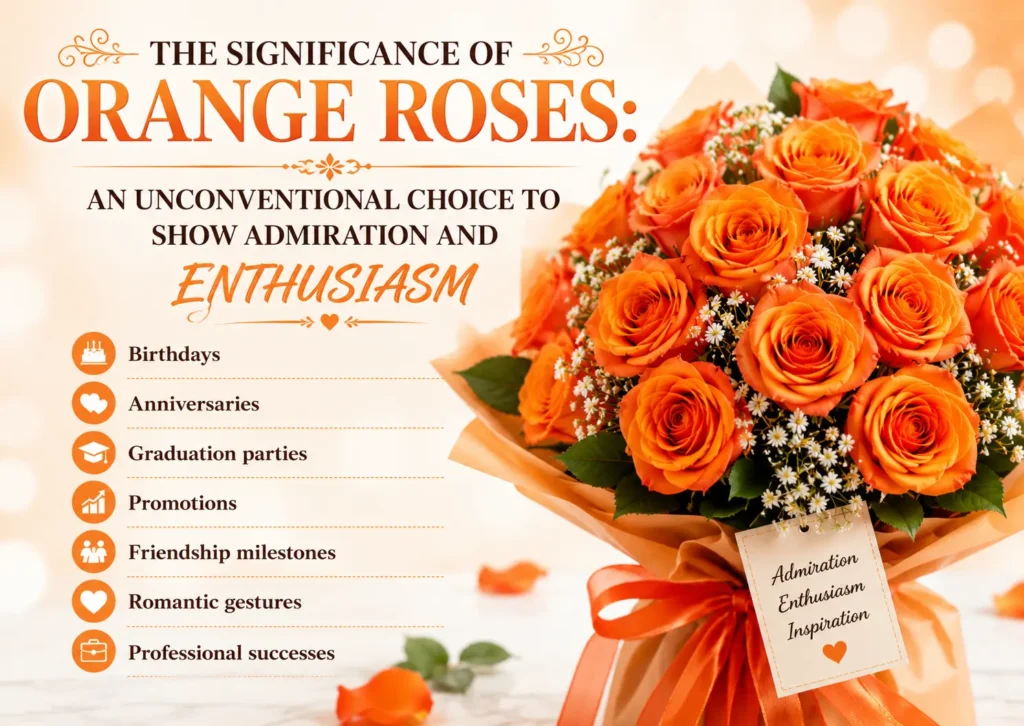 Significance of Orange Roses