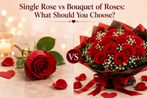 Single Rose vs Bouquet of Roses: What Should You Choose?