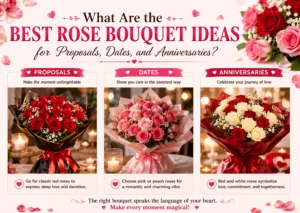 What Are the Best Rose Bouquet Ideas for Proposals, Dates, and Anniversaries? 