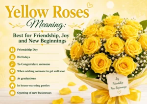 Yellow Roses Meaning: Best for Friendship, Joy and New Beginnings