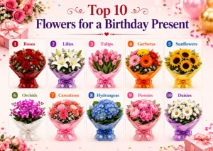 Which Top 10 Flowers for a Birthday Present?