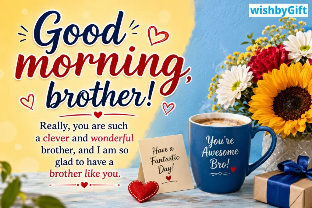 Good Morning Messages for Brother