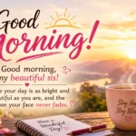Good Morning Messages for Sister
